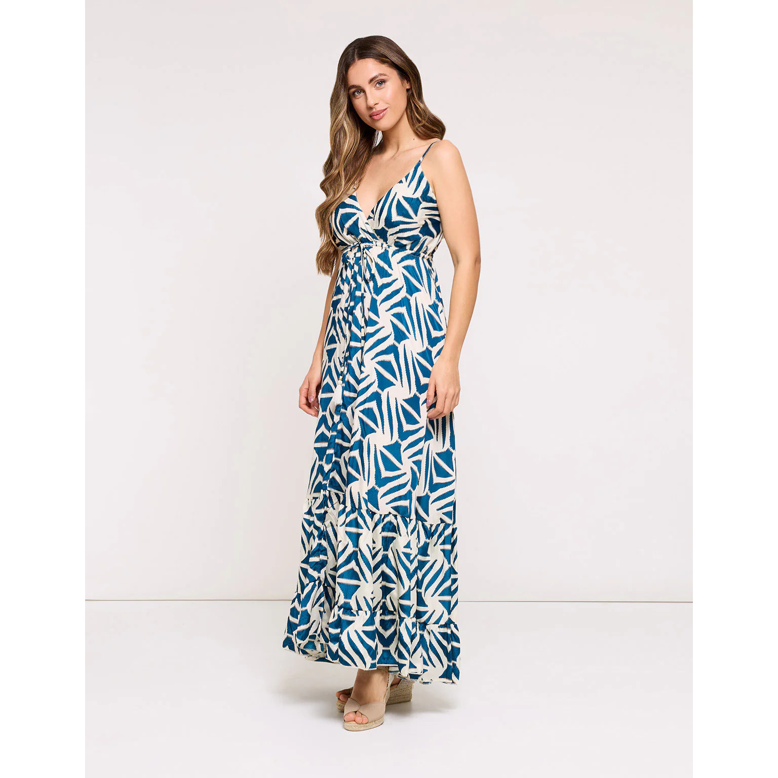 Vestido Largo Azul - Solara Dos