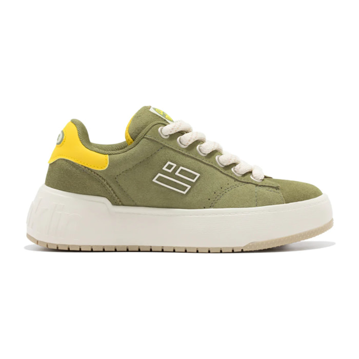 Zapatillas Deportivas Mujer Key Classic Caqui