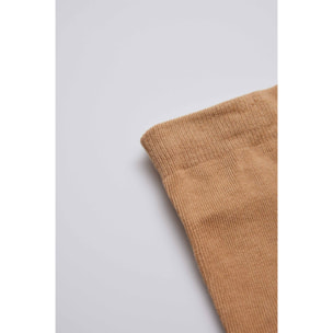 Collant classico color cammello per neonato