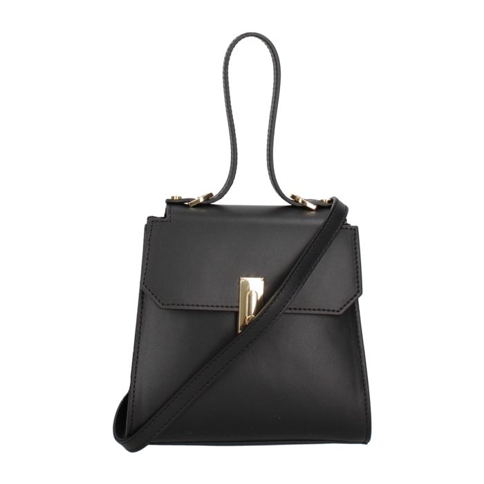 Borsa a mano da donna In Vera pelle Made in Italy 20x18x10 cm