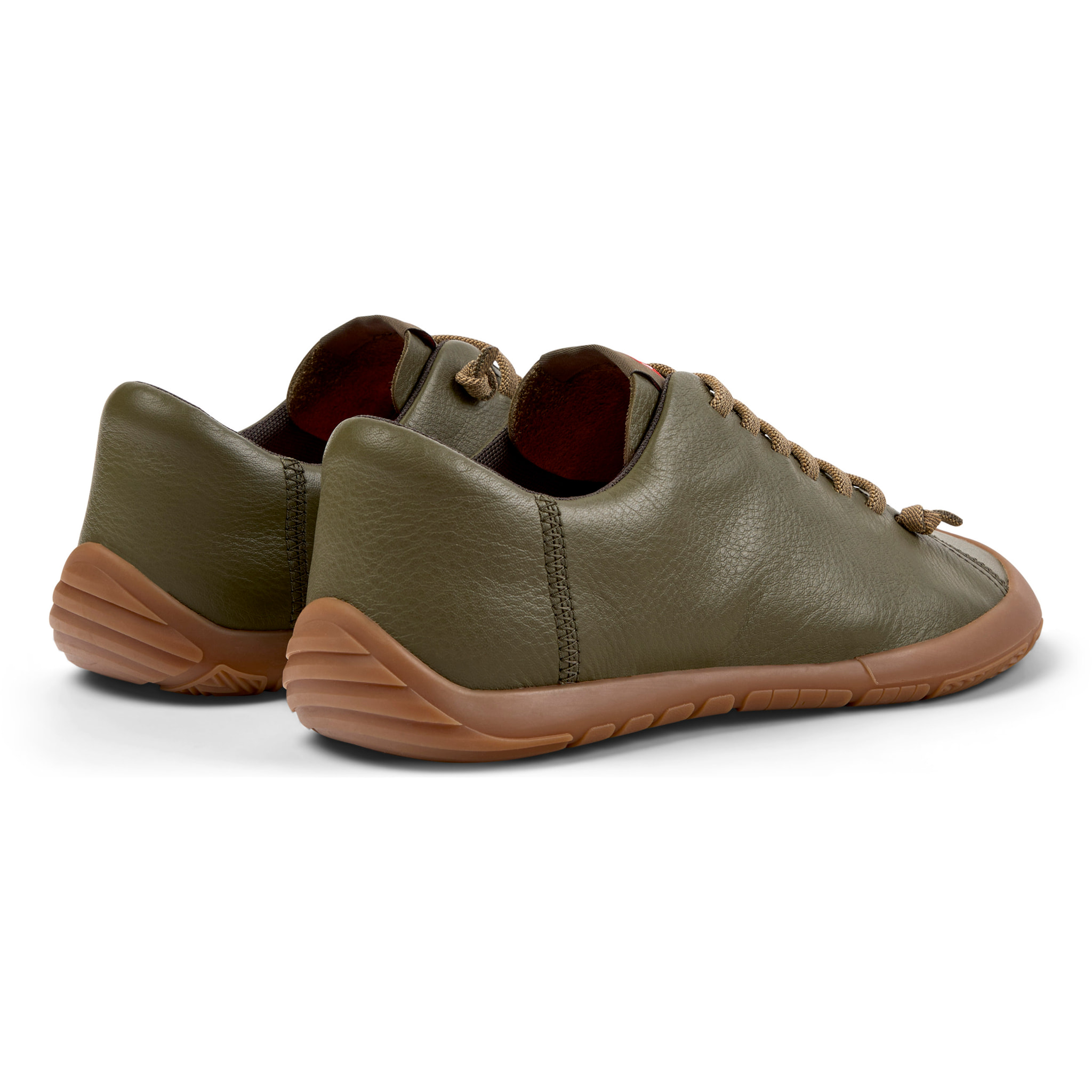 Zapatillas - CAMPER Peu Path+ - Verde - Cuero liso