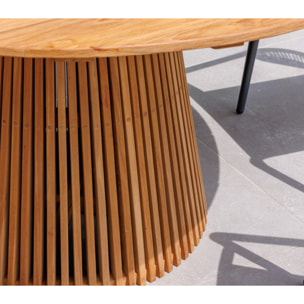 Ensemble table et chaises de jardin  - BALINIS