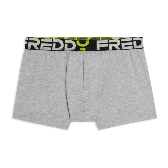 Boxer Uomo con Elastico Jacquard e Maxi Logo FREDDY