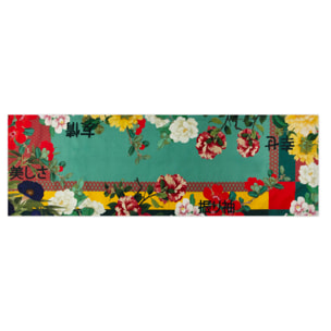 Runner da tavola Excelsa Furisode, 100% cotone drill multicolore, 50 x 160 cm