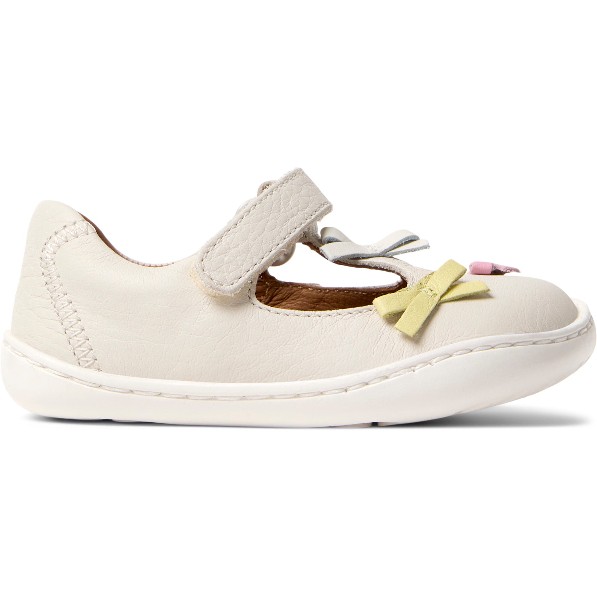 Ballerini - CAMPER Peu Cami Twins - Bianco - Pelle liscia