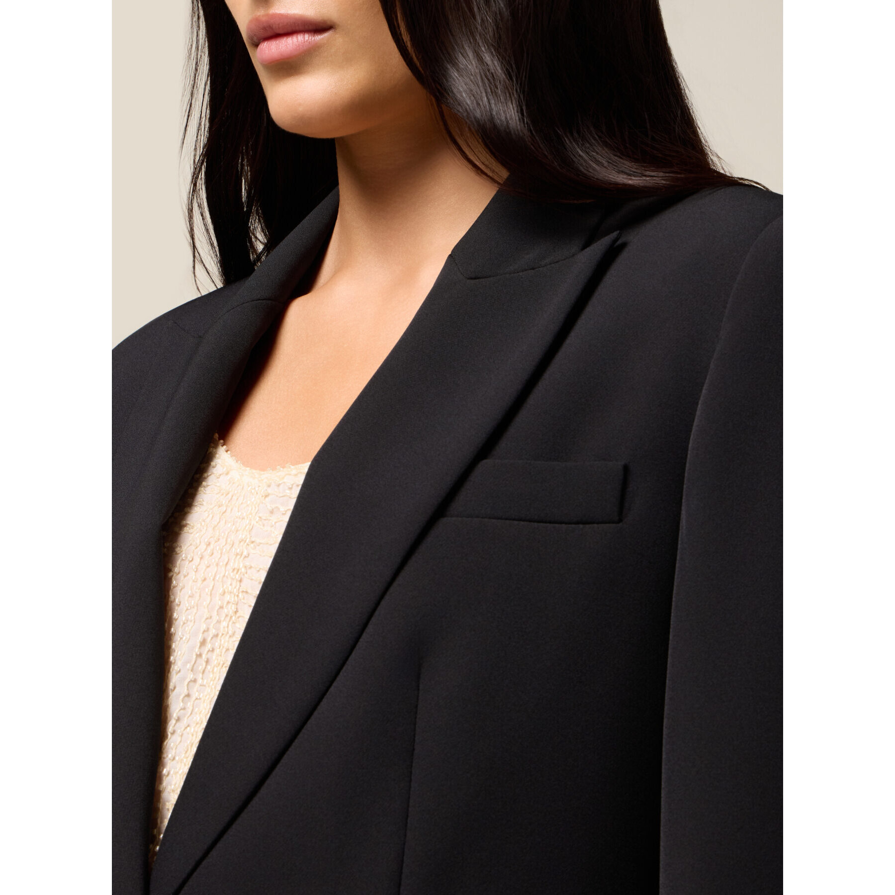 Oltre - Blazer in tessuto tecnico - Nero