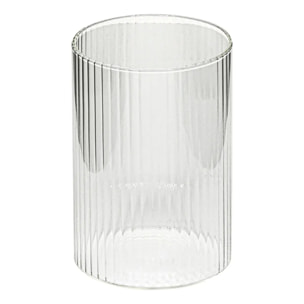 Lot de 4 organiseurs en verre avec support liège