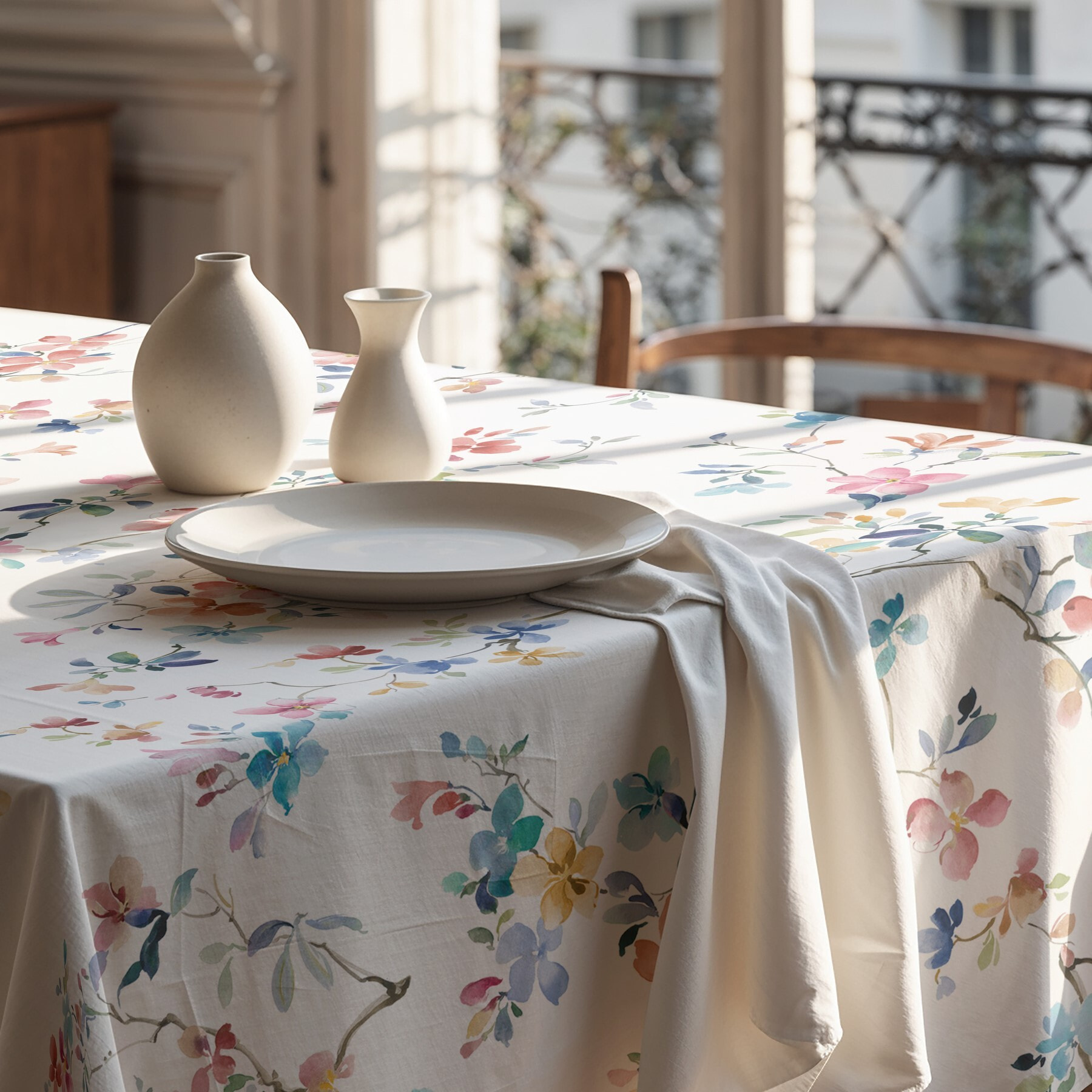 Nappe imprimée anti-tâches IBOR MULTICOLOR