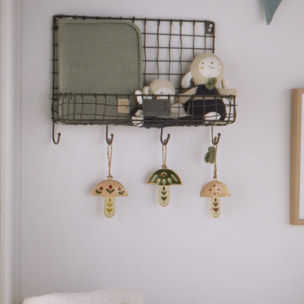 Hochet bébé en coton bio