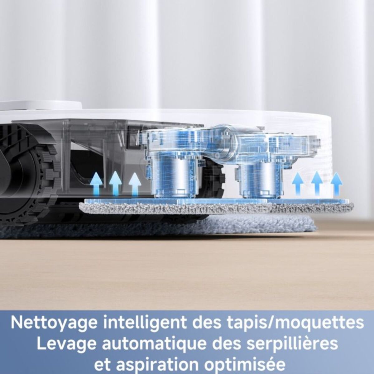 Robot Aspirateur Laveur MOVA E40 Ultra