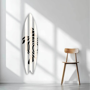 Planche de surf déco Rayure tatoo Tableau alu Dibond