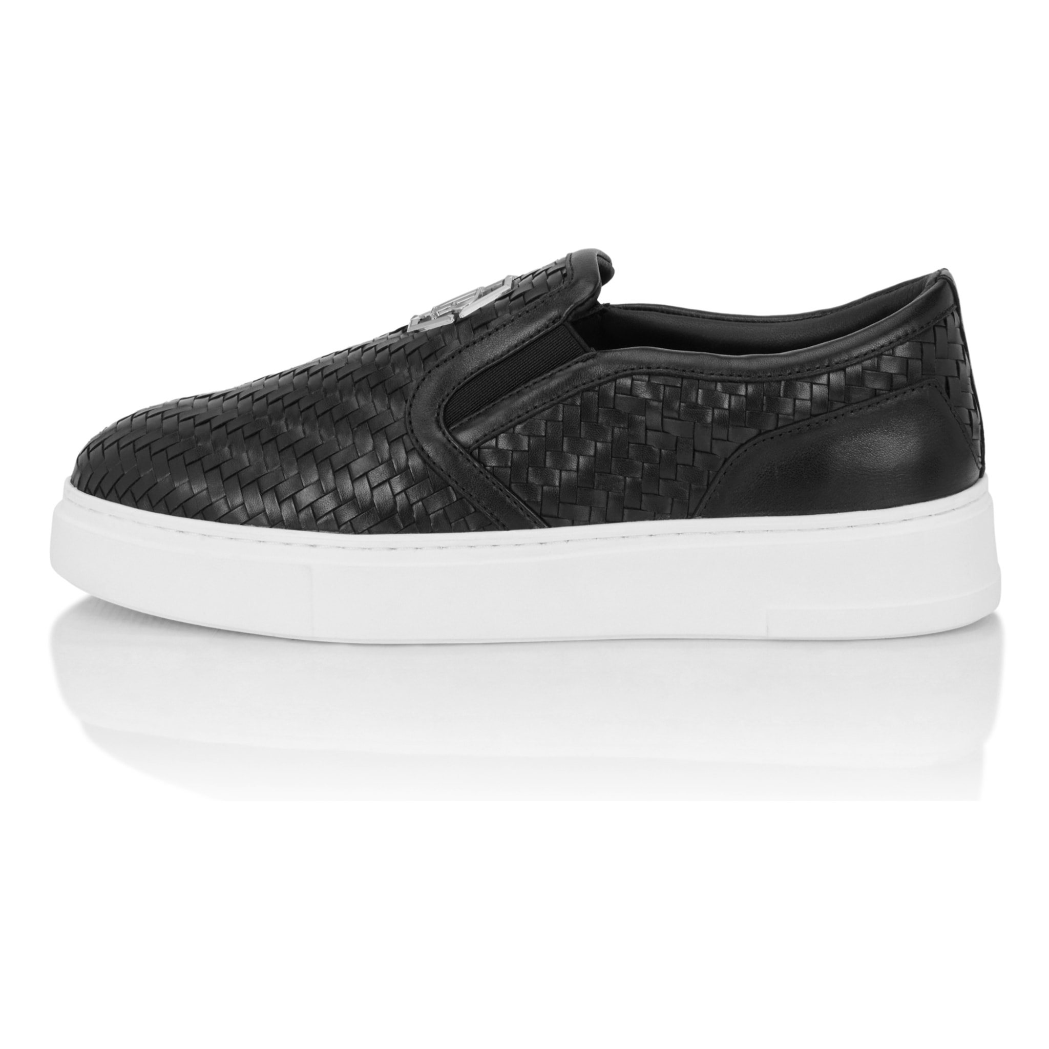 PHILIPP PLEIN Zapatos de plataforma sin cordones HEXAGON