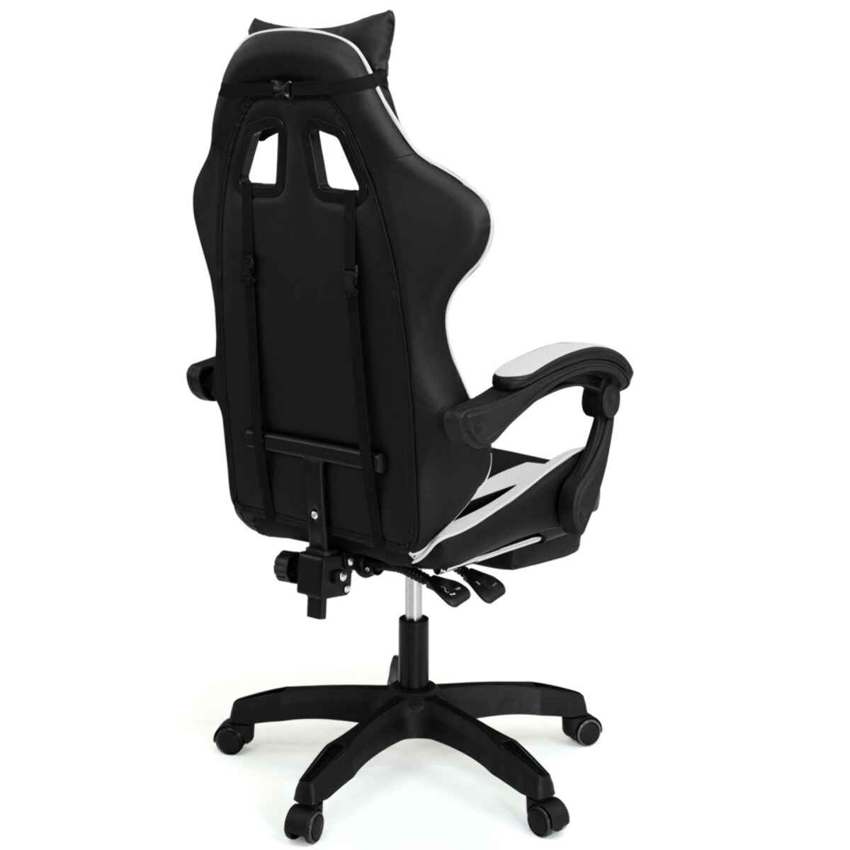 Fauteuil de bureau spécial gaming noir et blanc
