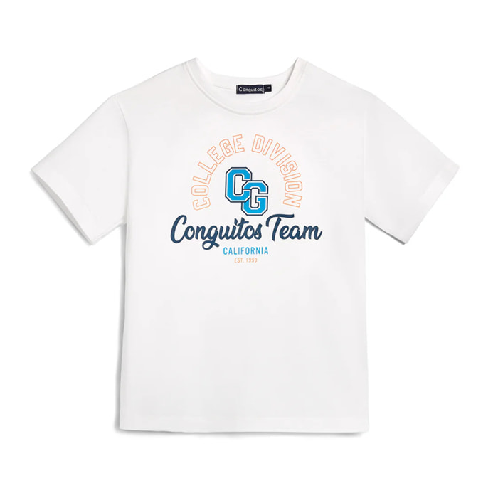 Conguitos - T-shirt casual a maniche corte stampata