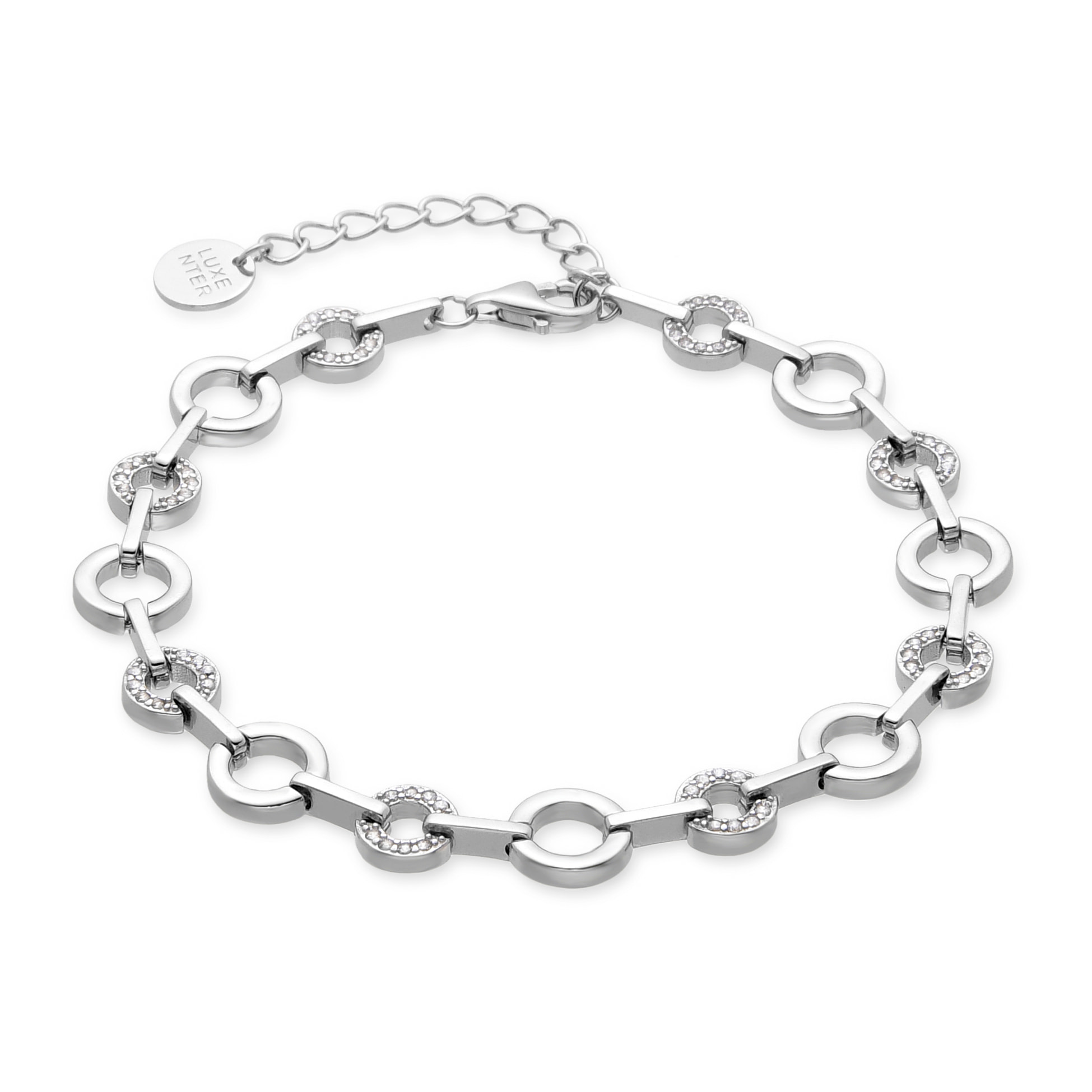 Pulsera Pyxis acabado plata