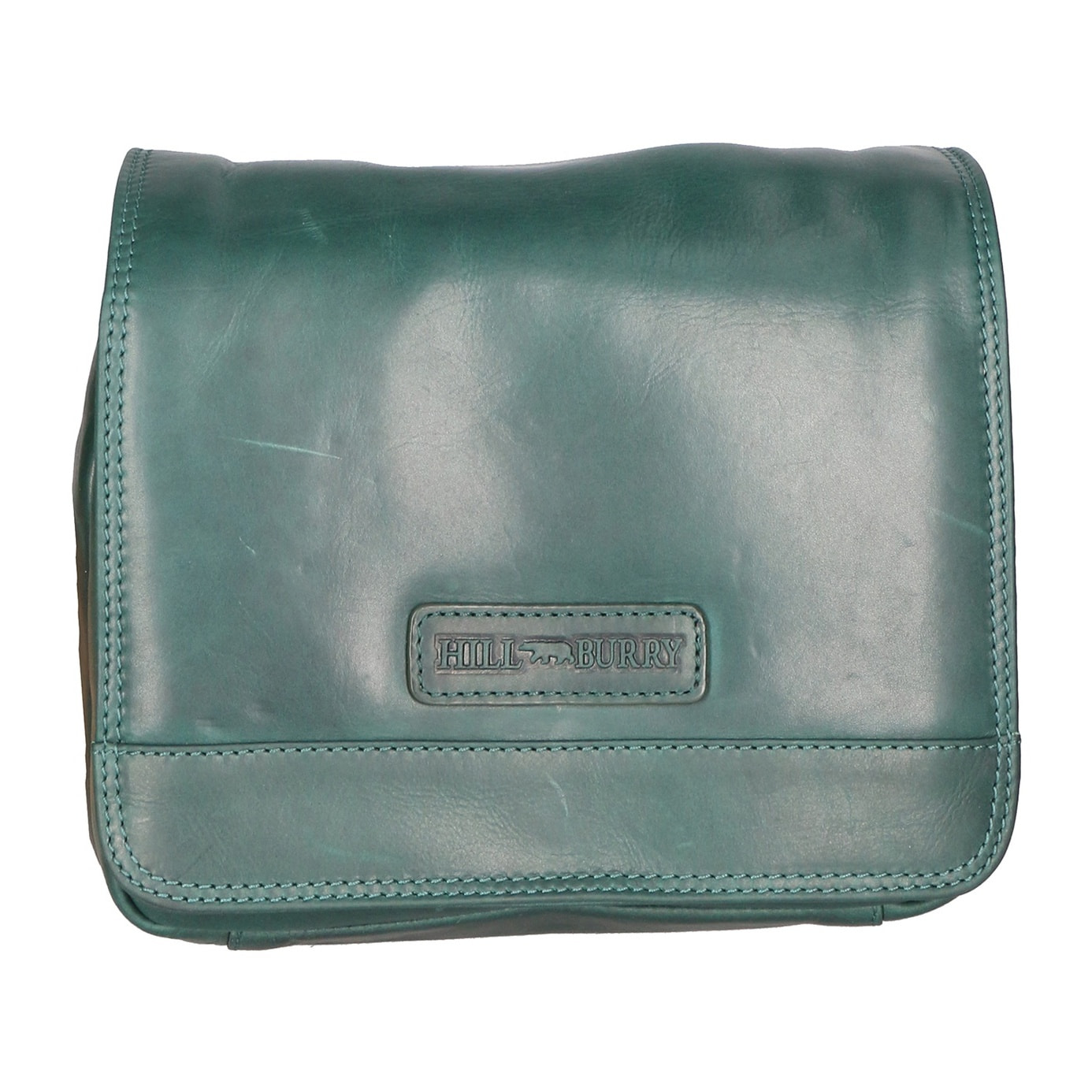 Borsa a tracolla da uomo - Modello Talos - 100% pelle - 21.0 x 23.0 x 8.0 cm