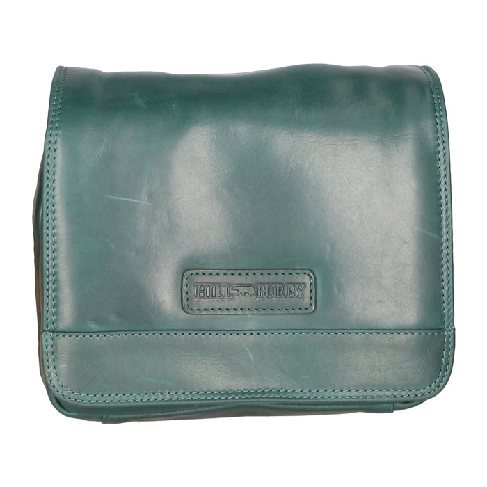 Borsa a tracolla da uomo - Modello Talos - 100% pelle - 21.0 x 23.0 x 8.0 cm