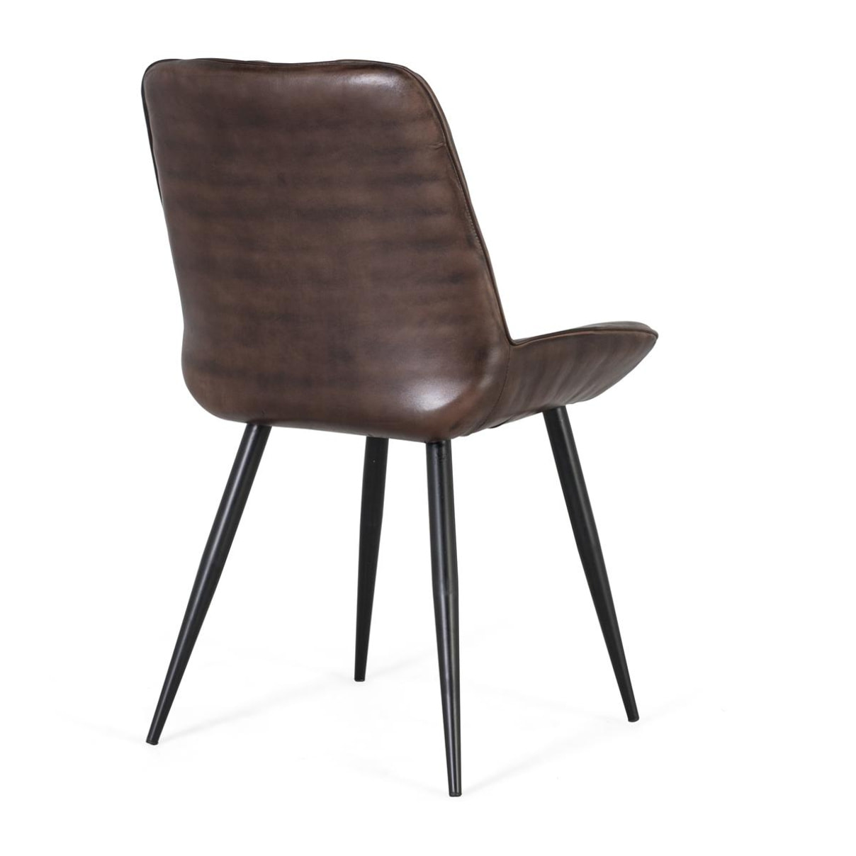 Silla de Piel 53 Cm Estilo Contemporáneo