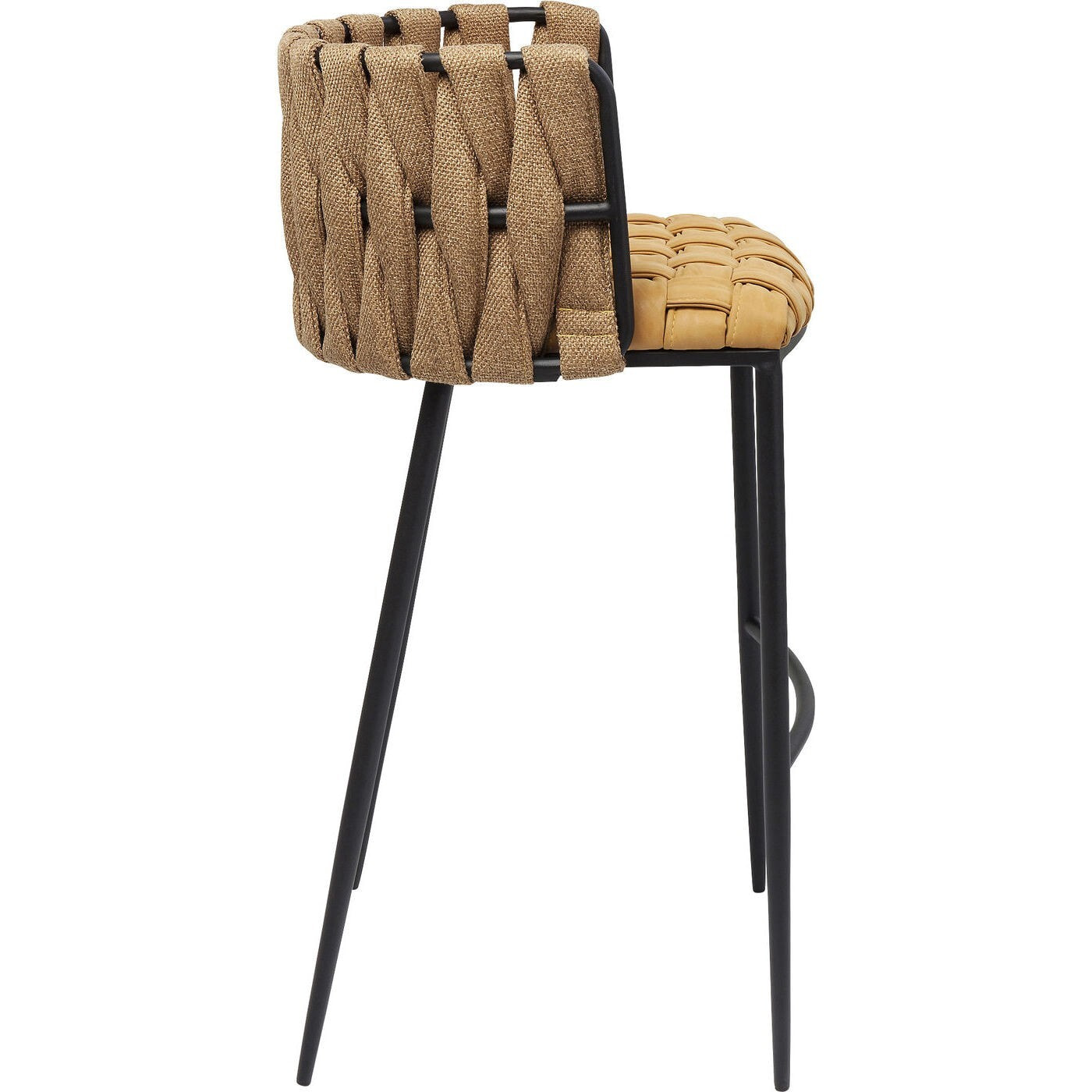 Tabouret de bar Cheerio jaune Kare Design