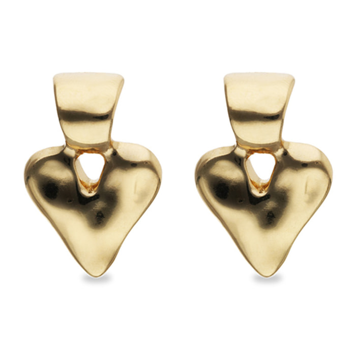 Pendiente PÁLPITO DORADO U