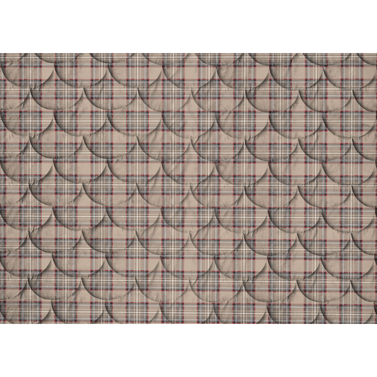 Trapunta Invernale gr Tartan Beige