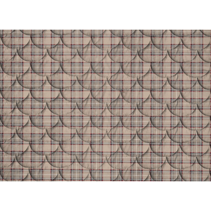 Trapunta Invernale gr Tartan Beige