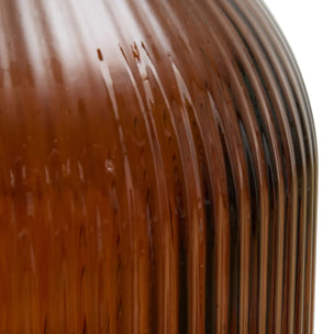 Vase Luz ambre H72cm