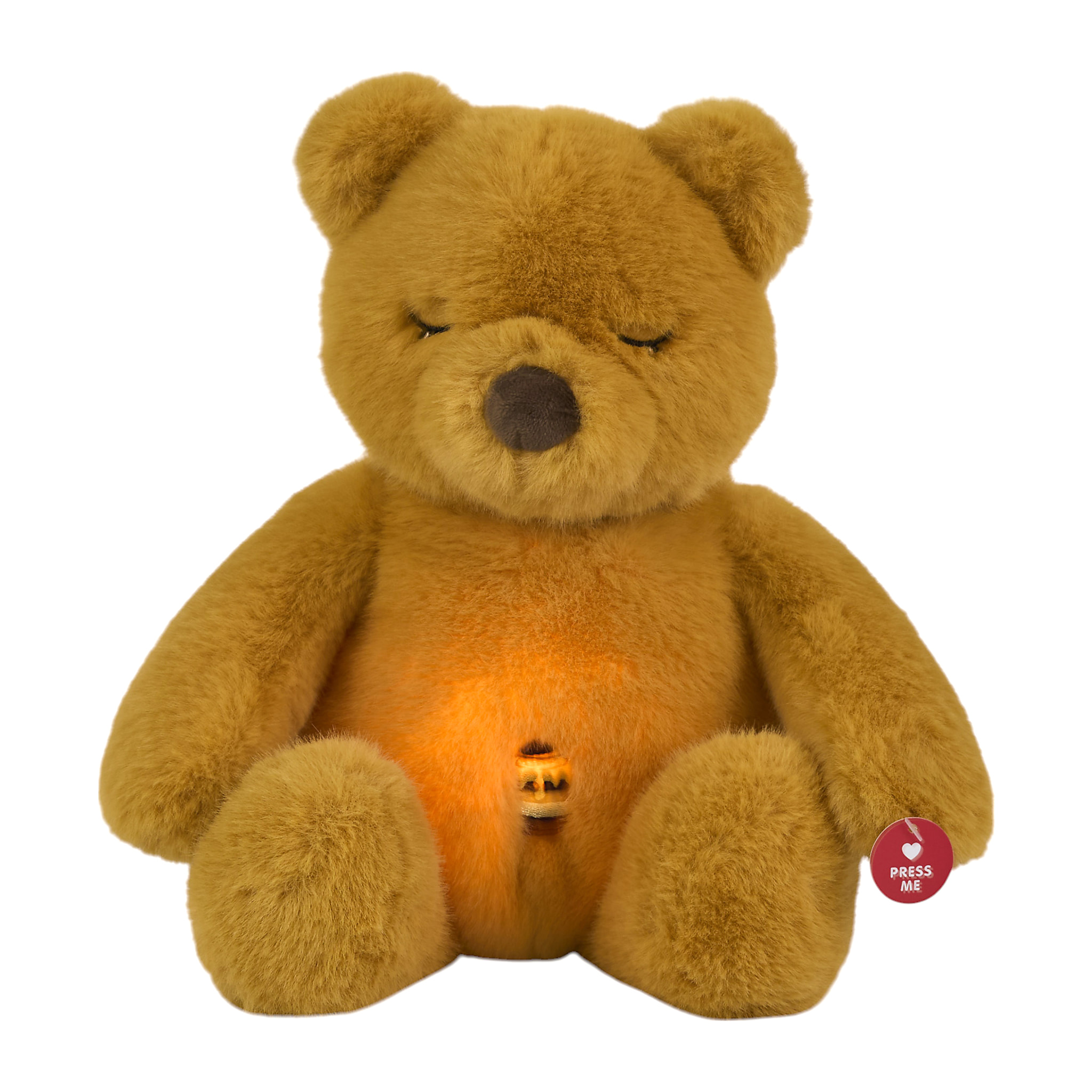 Peluche Ourson Ronfleur A Piles