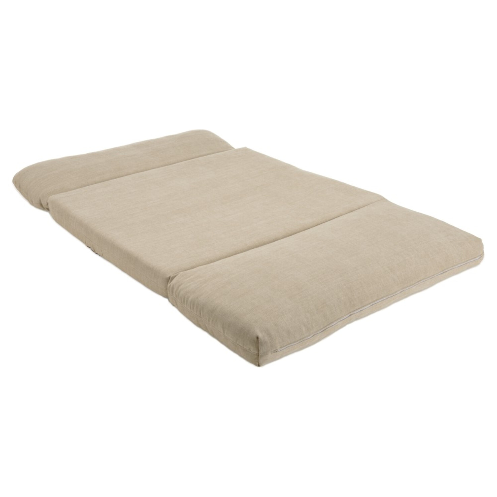 ANGELE - Chauffeuse convertible 2 places en tissu couleur beige