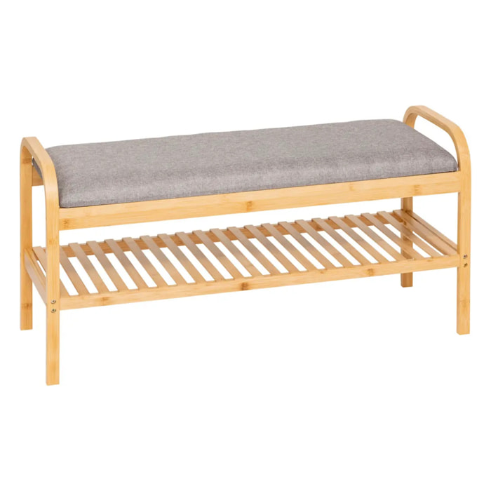 Range-chaussures "Cosy" en bambou 90x45,2cm