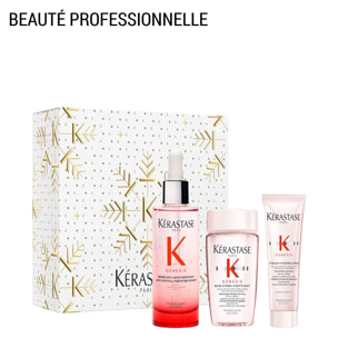 Genesis - Coffret Mini Bain Hydra-Fortifiant 80ml + Mini Fondant Renforçateur 75ml + Sérum Anti-Chute 90ml