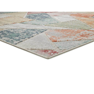 SOLEY Alfombra de exterior-interior con relieve multicolor, varias medidas disponibles