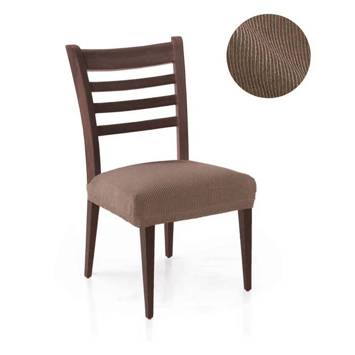 Funda Elástica para ASIENTO de SILLA pack2 unidades modelo MARCELA