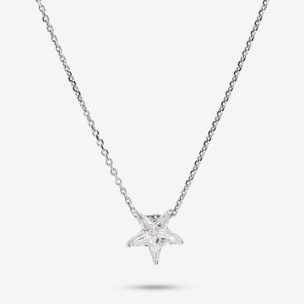 Collana Stella in Argento 925 con Cubic Zirconia