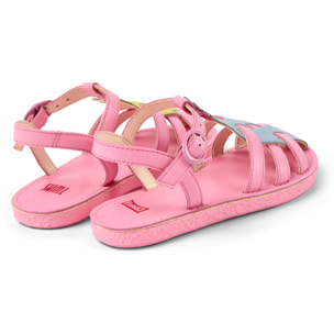 Sandalias - CAMPER Miko Twins - Rosa - Cuero liso