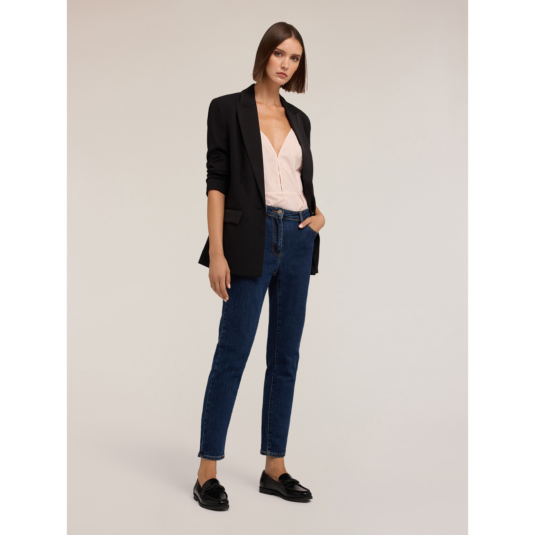 Motivi - Jeans skinny push-up Gisele - Blu