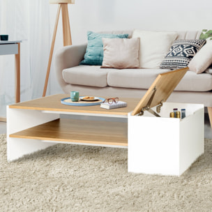 Table basse avec coffre Zoé