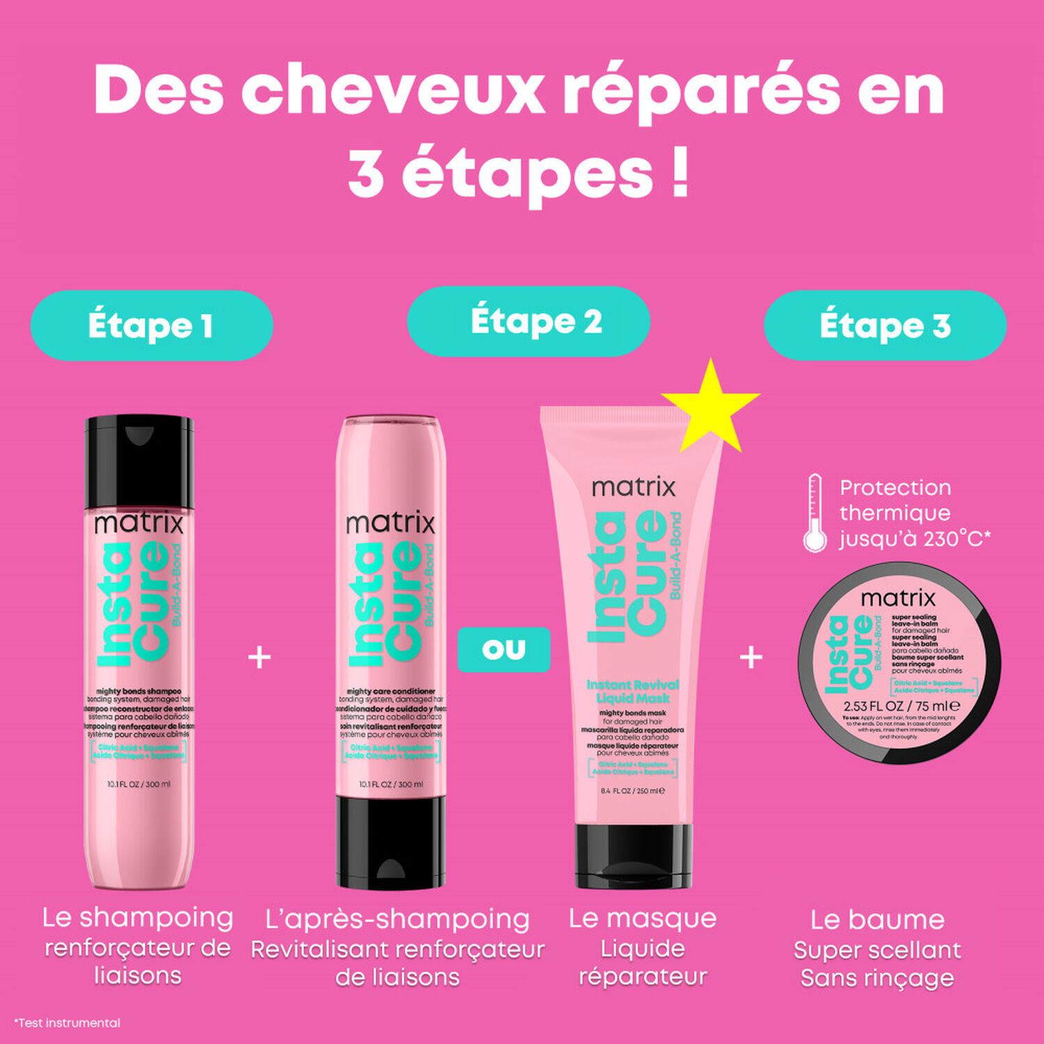 Instacure Build-A-Bond - Shampoing Renforçateur