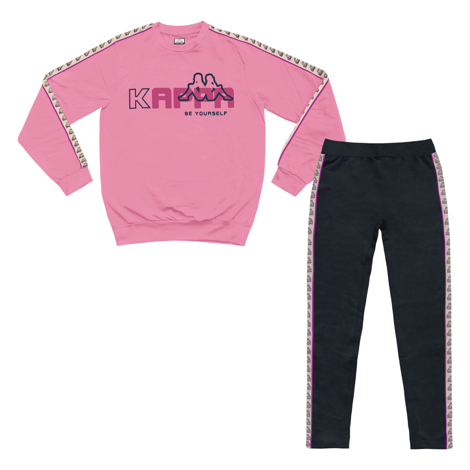 Tuta Bimba KAPPA 3 / 7 Anni Cotone Leggero