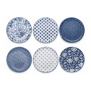 Service d'assiettes et bols 18 pièces, MAJORELLE