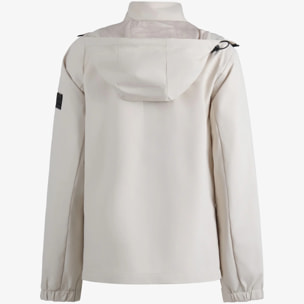 Giacca Esercito con zip panna donna