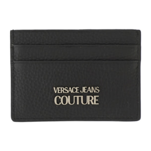 Versace Jeans Couture Porta carte in pelle con logo Versace Jeans Couture.