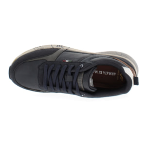 Armata di Mare Scarpe Uomo Sneakers Casual Stringate con Soletta Rimovibile in Memory Foam AMU W24N626 Navy