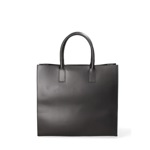 Borsa a mano da donna Made in Italy - Modello Lunaria Plus - Vera pelle - 34.0 x 31.0 x 14.5 cm