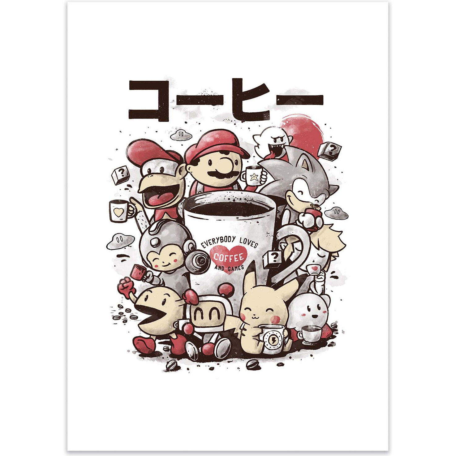Affiche - Coffee and games - EduEly
