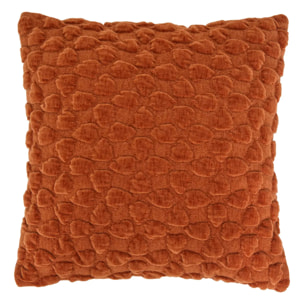 Coussin Nova ambre 40x40cm