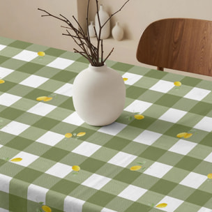 Nappe anti-taches 100% coton Carlo