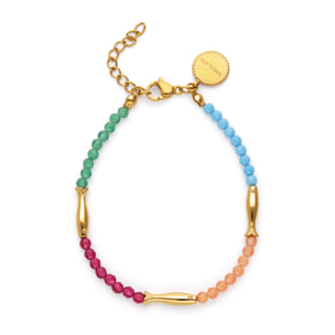 Bracciale Dye Pesci Acciao Placcato Oro