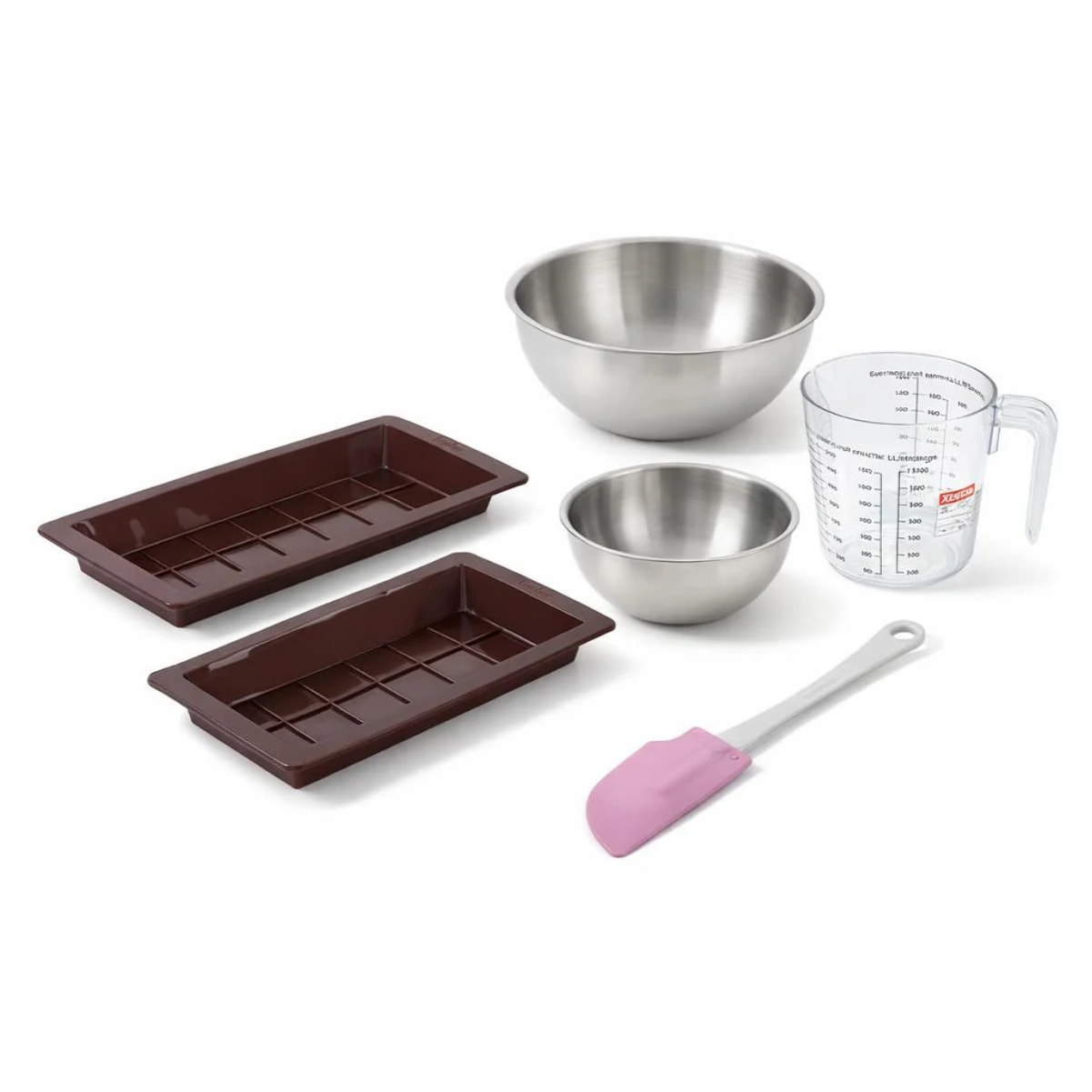Set de 5 ustensiles de pâtisserie moule à gâteaux bol spatule pâtisserie et verre doseur Spécial créative Spécial créative Zenker  Spécial créative