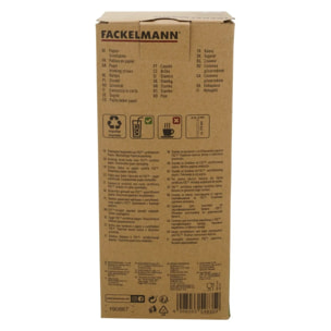 Boite de 250 pailles en papier brun 21 cm Fackelmann Nature